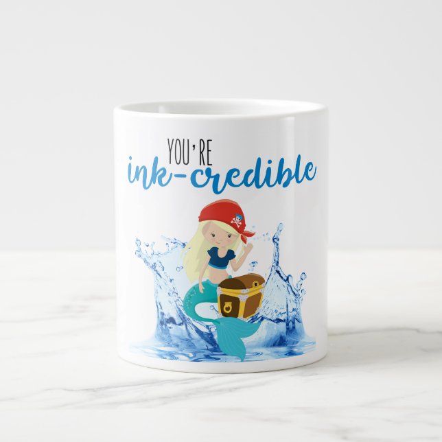 Caneca De Café Grande Gift Jumbo Mug (Frente)