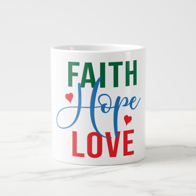 Caneca De Café Grande Gift Jumbo Mug (Frente)