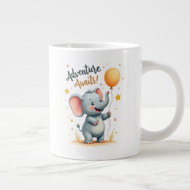 Caneca De Café Grande Gift Mug (Direita)