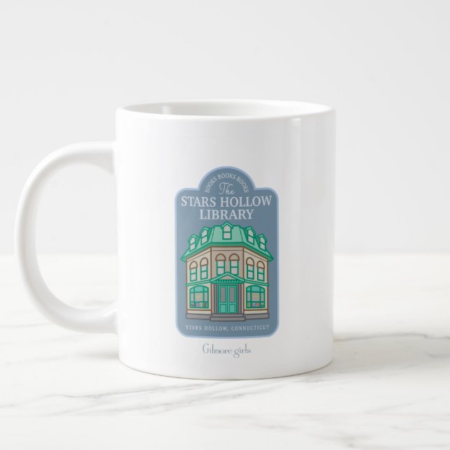 Caneca De Café Grande Gilmore Girls | Biblioteca Hollow de Estrelas (Esquerda)