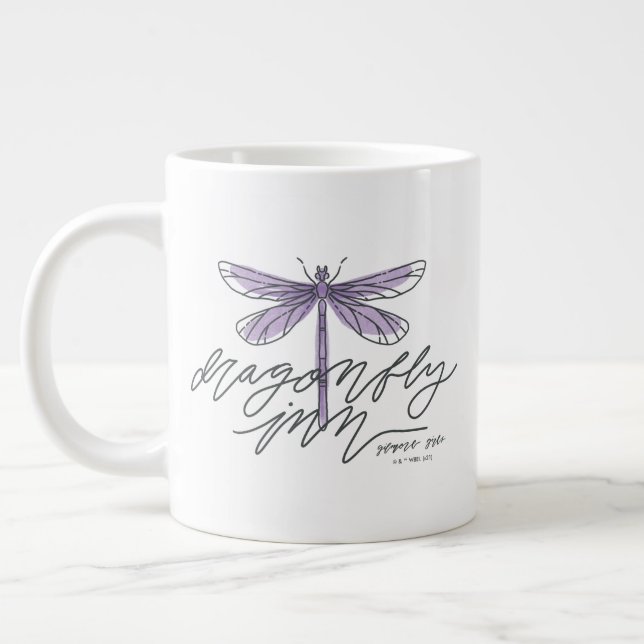 Caneca De Café Grande Gilmore Girls | Dragonfly Inn Script (Esquerda)