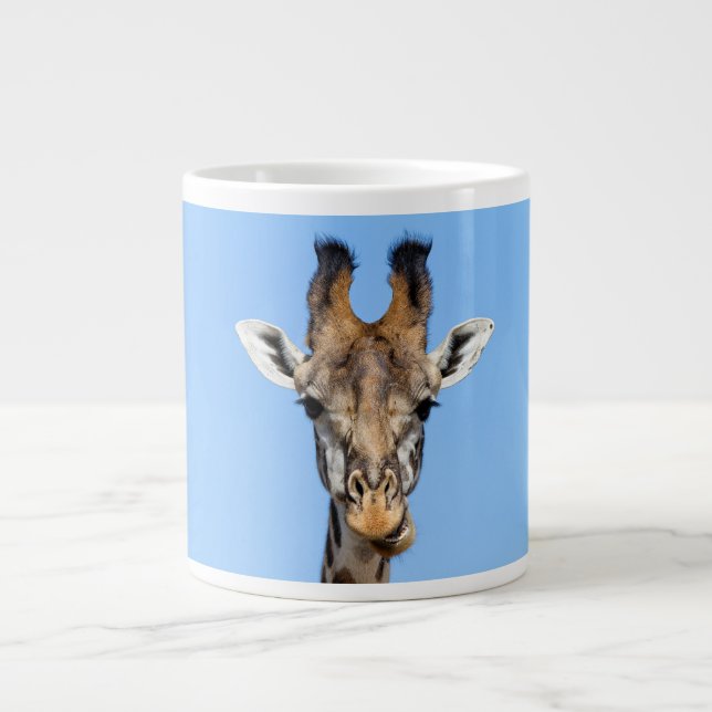 Caneca De Café Grande Girafa (Frente)