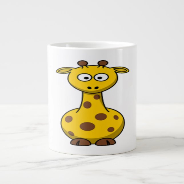 CANECA DE CAFÉ GRANDE GIRAFFE (Frente)