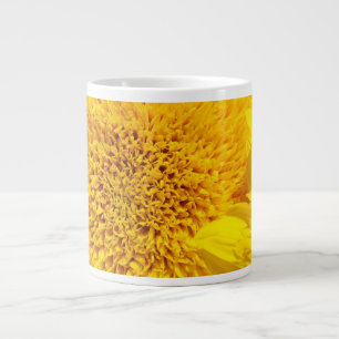 Caneca De Café Grande Girassóis Amarelos Grandes Mugs presentes