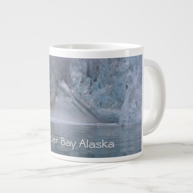 Caneca De Café Grande Glaciar Bay Alaska (Frente Esquerda)