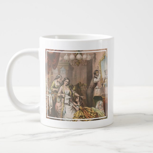 Caneca De Café Grande Glicerina de cacau de Hovey, cerca de 1860 (Esquerda)