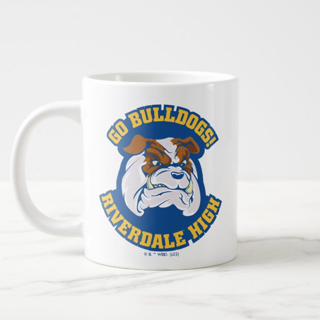 Caneca De Café Grande Go Buldog - Riverdale High (Esquerda)