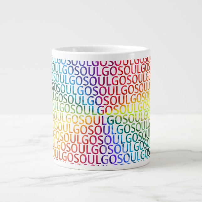 Caneca De Café Grande Go Soul! (Frente)