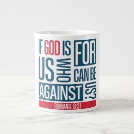 Caneca De Café Grande God for us