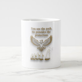 Caneca De Café Grande God protection