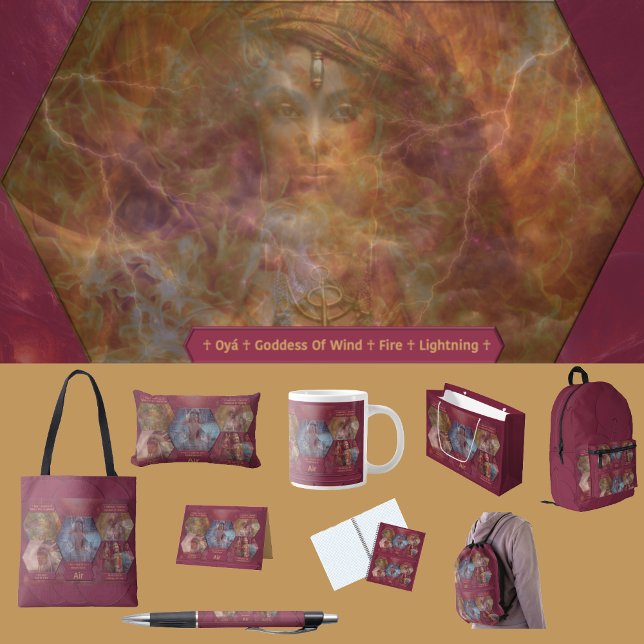 Caneca De Café Grande “Gods and Goddess Of Air”  (Get the full “Gods + Goddesses Of Air” collection at:  https://bit.ly/OurAncestorsZazzle
)