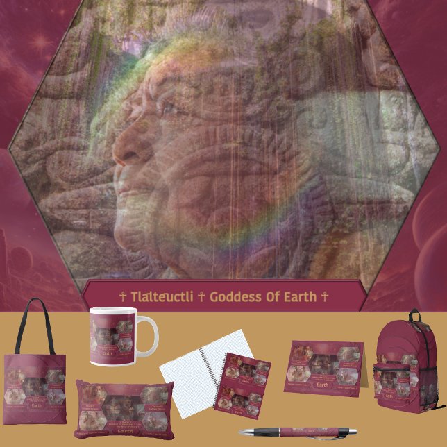 Caneca De Café Grande Gods and Goddess Of Earth (Get the full “Gods + Goddesses Of Earth” collection at: https://bit.ly/OurAncestorsZazzle)