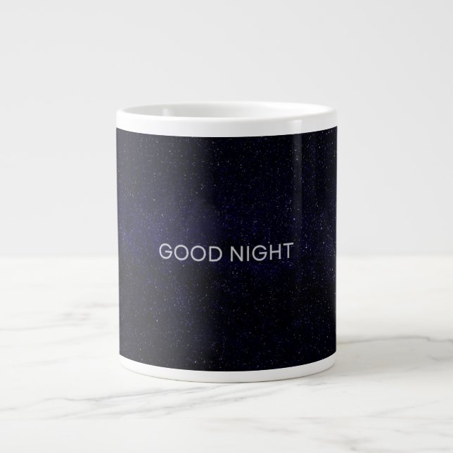 Caneca De Café Grande GOOD NIGHT Specialty Mug (Frente)