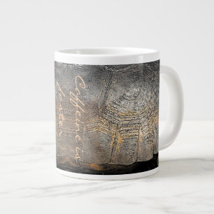 Caneca De Café Grande Gopher Tortoise Shell Design