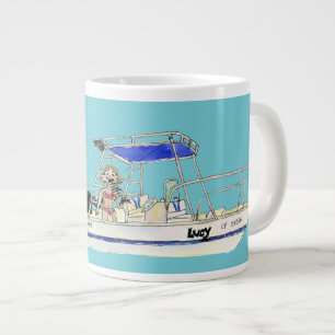 Caneca De Café Grande GosteiOCEAN