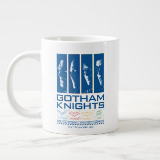 Caneca De Café Grande Gotham Knights Face Painéis