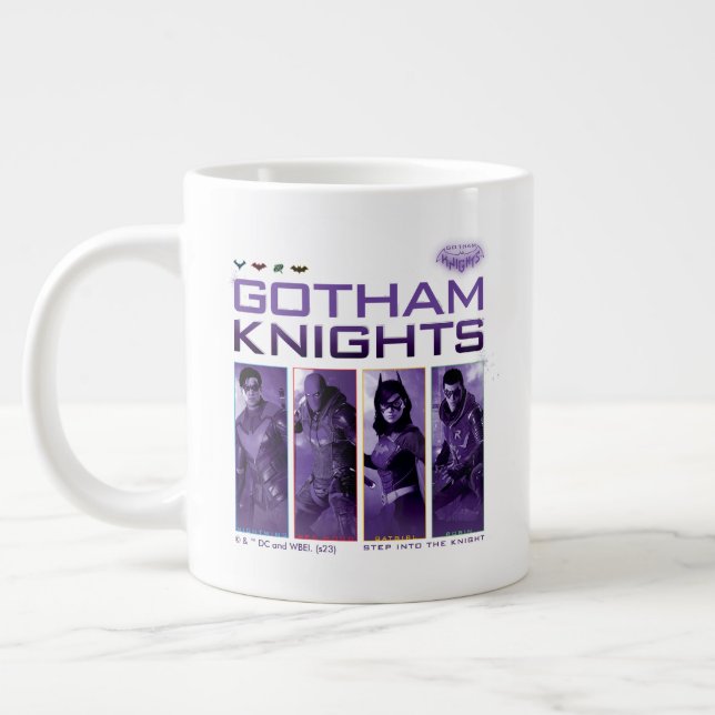 Caneca De Café Grande Gotham Knights Hero Panels (Esquerda)