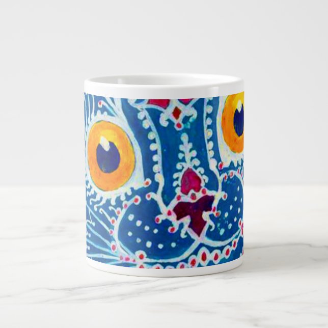Caneca De Café Grande Gótico Azul (Frente)