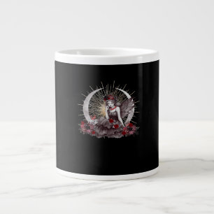 Caneca De Café Grande Gótico Whimsigoth Classic