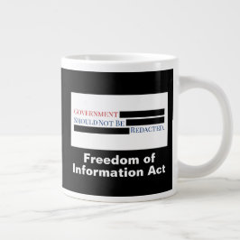Caneca De Café Grande Governo Não Deve Ser Revertido FOIA