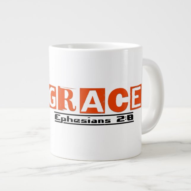 Caneca De Café Grande Grace - Jumbo Mug (Frente Esquerda)