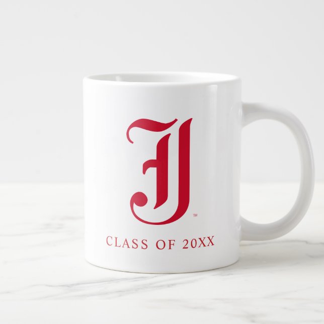 Caneca De Café Grande Graduação na Universidade Estadual de Jacksonville (Direita)