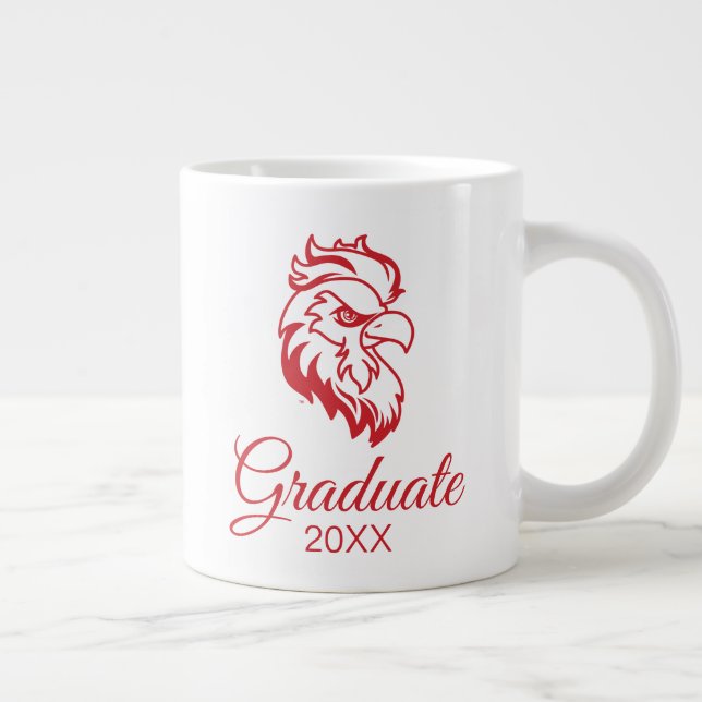 Caneca De Café Grande Graduação na Universidade Estadual de Jacksonville (Direita)