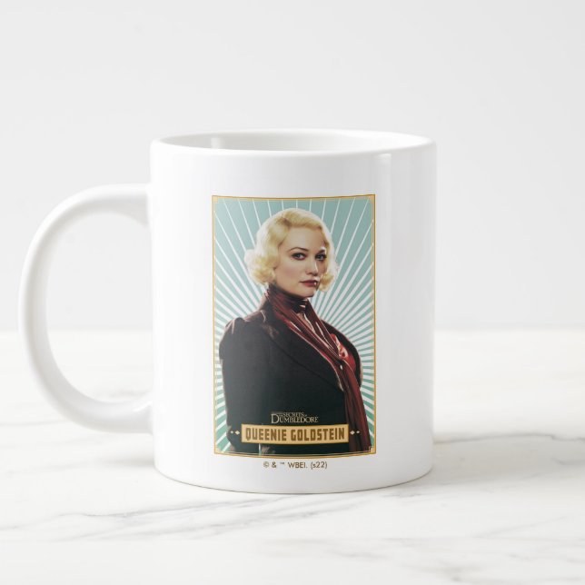 Caneca De Café Grande Gráfico de Caracteres Queenie Goldstein (Esquerda)