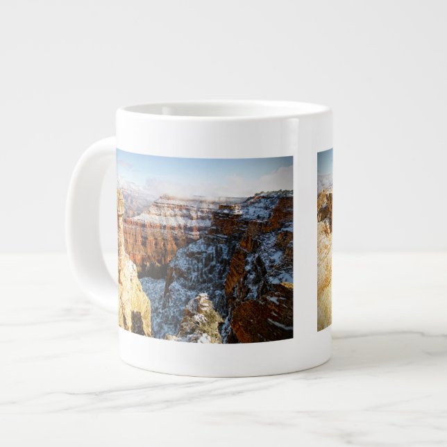 Caneca De Café Grande Grand Canyon National Park, Arizona, EUA (Frente Esquerda)