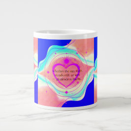 Caneca De Café Grande Gratitude Remains™: A Love-Led Morning & Night Mug