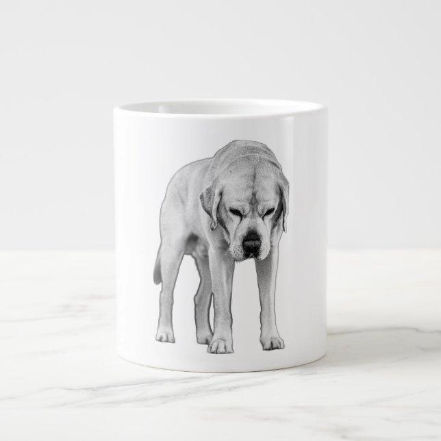 Caneca De Café Grande Gravado na Sombra (Frente)