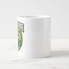 Caneca De Café Grande Green Goose Skull Nurnberg 