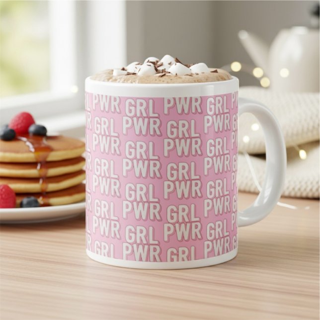 CANECA DE CAFÉ GRANDE GRL PWR (Criador carregado)