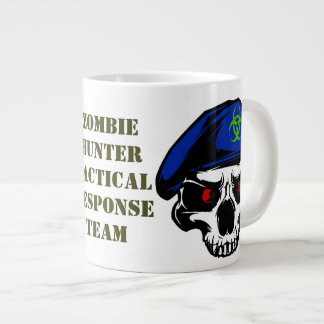 Caneca De Café Grande Grupo de Resposta Tática Zombie Hunter