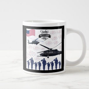 Caneca De Café Grande Guardiões da Liberdade preto
