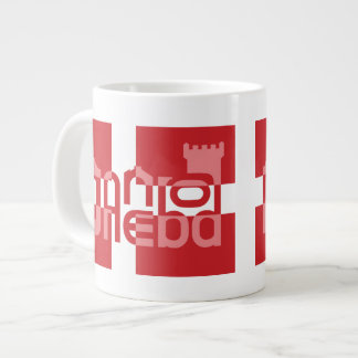 Caneca De Café Grande Gud Velsigne Dig, Min Danske Ven