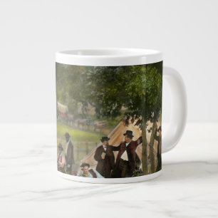 Caneca De Café Grande Guerra Civil - Acampamento do Capitão Huft 1865