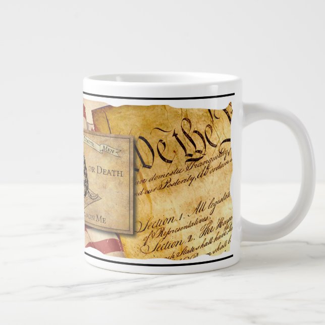 Caneca De Café Grande Guerra de Independência dos Estados Unidos (Direita)