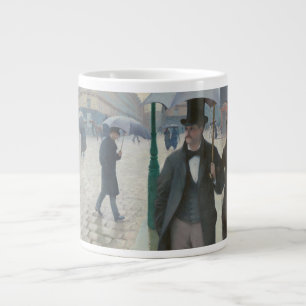Caneca De Café Grande Gustave Caillebotte - Paris Street; Rainy Day