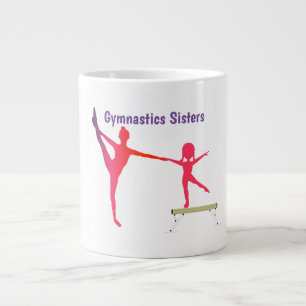Caneca De Café Grande Gymnastics Sisters Specialty Mug