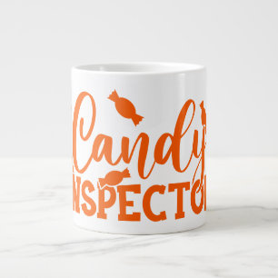 Caneca De Café Grande Halloween Candy Inspetor