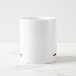 Caneca De Café Grande Halloween Cat