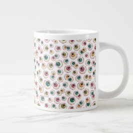 Caneca De Café Grande Halloween Eyebolas