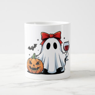 Caneca De Café Grande Halloween Ghost Mug