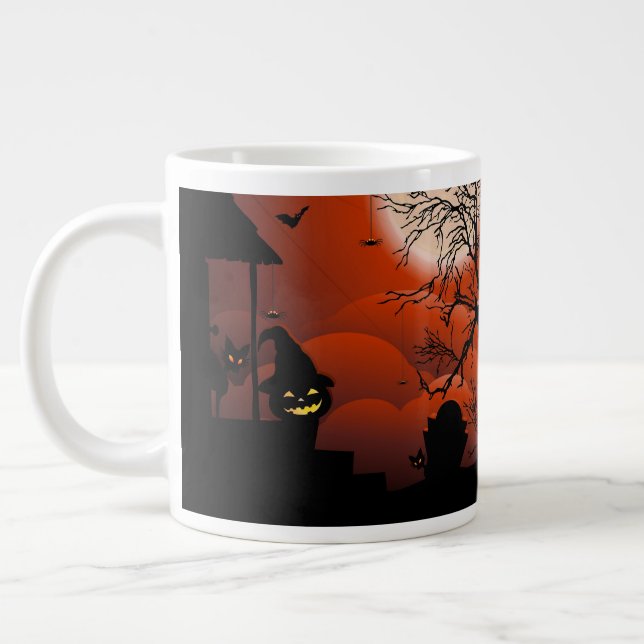 Caneca De Café Grande Halloween Malody Moonlight Nightare (Esquerda)
