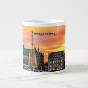 Caneca De Café Grande Hamburgo, Alemanha no Natal