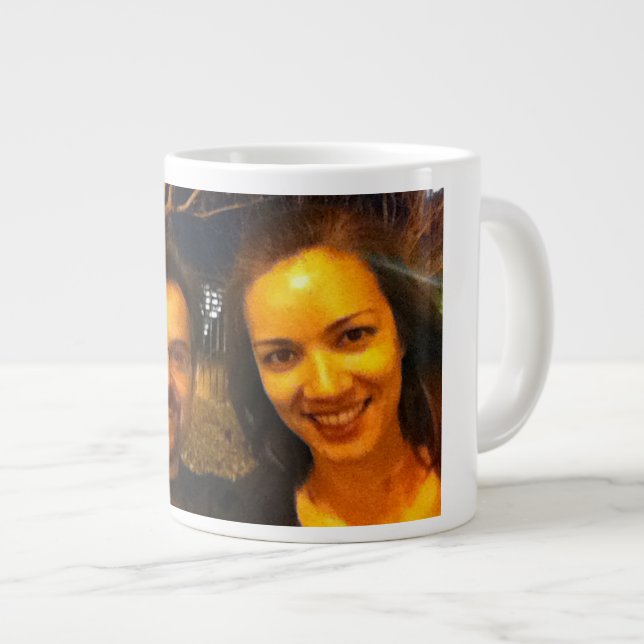 Caneca De Café Grande hanfra (Frente Esquerda)