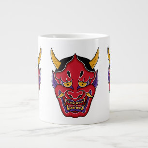 Caneca De Café Grande Hannya (般若の面)