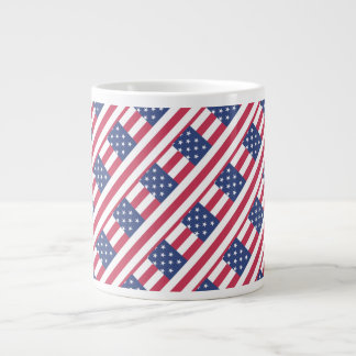 Caneca De Café Grande Happy 4th July Independence Day 