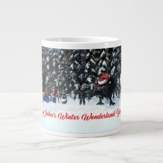 Caneca De Café Grande Happy John's Winter Wonderland S2 Jumbo-Tasse